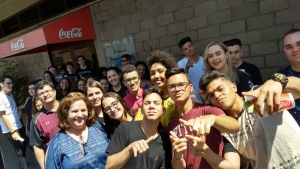 Alunos da Etec de Informática e ETIM em Informática para Internet visitam a fábrica da Coca-Cola em Ribeirão Preto